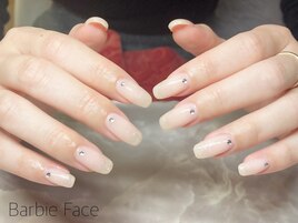 ラメグラデーションネイル