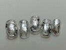 シルバーニュアンスラメ¥6000