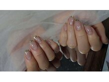 アユミネイル 川崎(Aumi nail)/バーチャルガラスフレンチ！