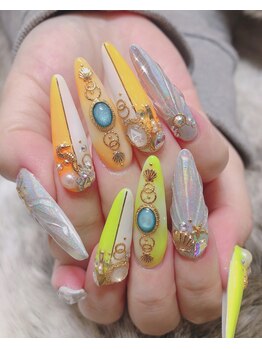 リッチネイル(Rich Nail)/夏ネイル