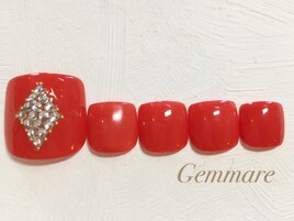 キラキラシンプルフット