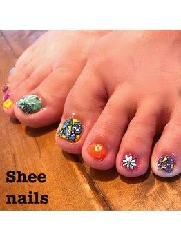 シーネイルズ(Shee nails)/アフリカンペイント
