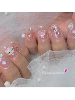 バベル 京橋店(Babel)/ピンクネイル¥8000+追加