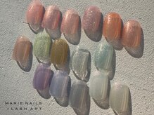 マリー ネイルズアンドラッシュアート モザイクモール港北店(MARIE NAILS & LASH ART)/平日限定ワンカラー￥3,300