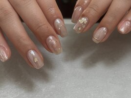 kaede担当　ハートネイル