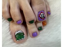 ネイルアンドエピサロン ラピス(Nail & Epi Salon Lapis)/手書きアート♪