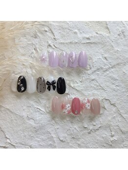 エムズネイル 本店/4月Bサンプル ¥8600