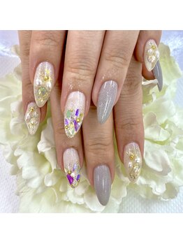 ディーネイル 京橋(D-nail)/西村/キラキラwinternail☆