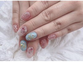 (中原)夏限定☆水面ネイル