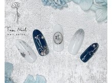 テセネイル(Tese Nail)/雪の結晶ネイル♪