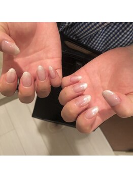 エトワールネイル(etoile)/【グラデーション+1色】¥4800