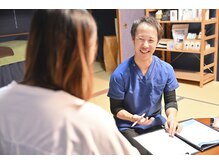 落ち着く和の空間で、睡眠のお悩みなどしっかりお話を伺います☆