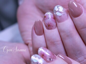 オープンセサミ 練馬/お花ネイル