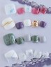 【フット】当店人気NO1【季節のプレート】ケア無料・税込み5500円