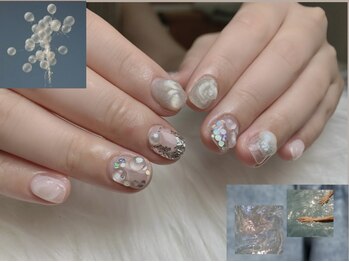 アミネイル 中野(Ami Nail)/ワンホンガーリーネイル