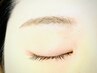【ダメージレスまつげパーマ+眉】パリジェンヌ+眉WAX ¥11000→ ¥6500