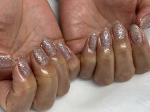 ネイルビジョルノ つくばみどりの店(Nail Begiorno)/フラッシュネイル　ワンカラー