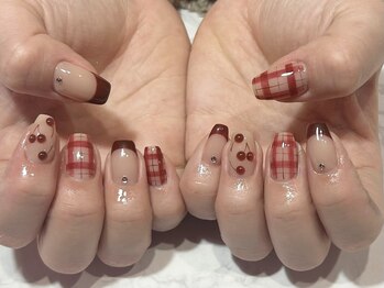 レゴリス ルナ 天神大名(REGOLITH LUNA)/さくらんぼネイル