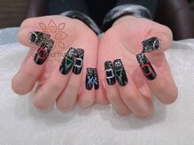 ウメネイルスタジオ(UME NAIL STUDIO)/長さだしやり放題×つけ放題