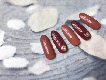 ネイルサロン&スクール ジーナ(GINA)/秋色ワンカラー