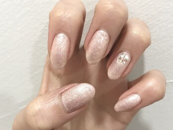 クォーターリゾートネイル(QUARTER RESORT nail)/スイートワンカラーネイル☆