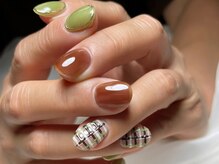 サロンドフォーエイチ(salon de 4H)/秋の流行☆ぷっくりツイード