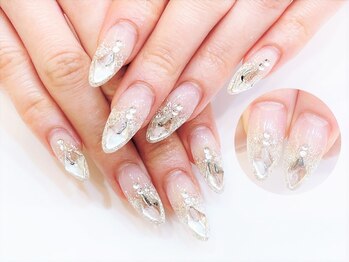 ネイルコレクション ピンク(Nail Collection Pink)/スカルプ放題★クリアネイルラメ