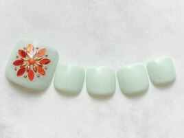 フット定額シンプルアート