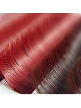 コマツアイラッシュ(komatsu eyelash)/カラーエクステ　フラット