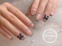 ルブリー(roovely)/黒フレンチ