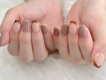 べっ甲french×greige.