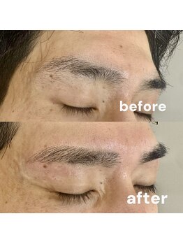 シャトン ブラン(chaton blanc)/【メンズ専用】黄金比眉毛Wax