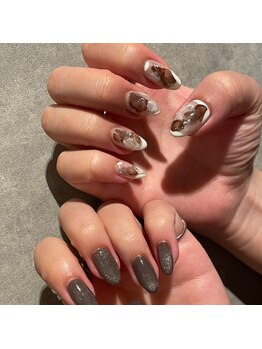ジーナネイル 京都駅前(Zina nail)/120分ターコイズデザイ ン 
