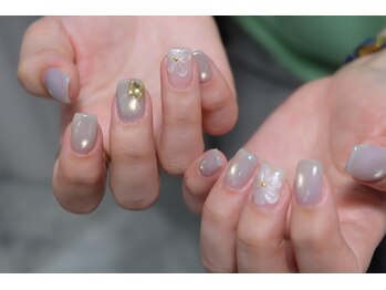 ティエル(Tielu)/立体感★花ネイル