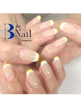 ビートゥーネイル 梅田(B to Nail)/変形フレンチネイル
