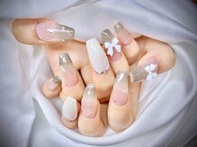 ルビーネイル 太閤通駅店(RUBY NAIL)/10本スカル&10本アート付け放題