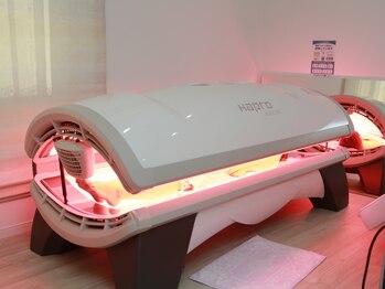 サロン ミー(salon Mee)の写真/話題の【コラーゲンマシン】で30分間寝ているだけで全身のハリツヤUPへ◎サロンケアが初めての方も大歓迎♪