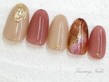 ラグジュアリーネイルズ オオミヤ(Luxury Nails Omiya)/透け感*ニュアンスネイル