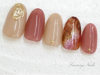 ラグジュアリーネイルズ オオミヤ(Luxury Nails Omiya)/透け感*ニュアンスネイル