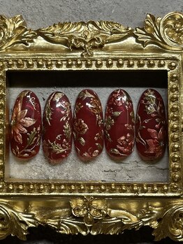 クリスマスネイル