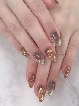 ジャスタネイルズ(JUSTA NAILS)の写真/【ジェル・スカルプやり放題◎】アートやシール、ストーン追加メニューも◎理想ネイル実現に寄り添います♪