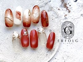 ニュアンス☆丸ホロネイル