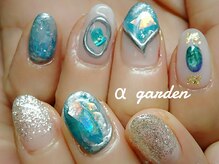 ネイルサロン アルファガーデン 町田本店(α garden)/6本アートコース●オフ込み2.5h