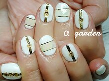ネイルサロン アルファガーデン 町田本店(α garden)/10本アートコース●オフ込み3h