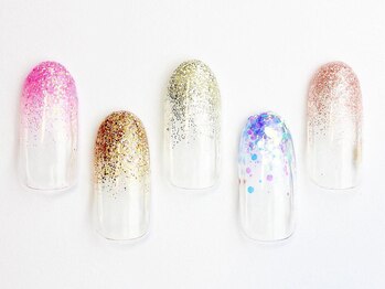 プティットスリール 西尾店(Petit Sourire)/☆ラメグラデーション☆