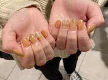 ネイルズ ララ(nails Lala)/ブラウンチェック。