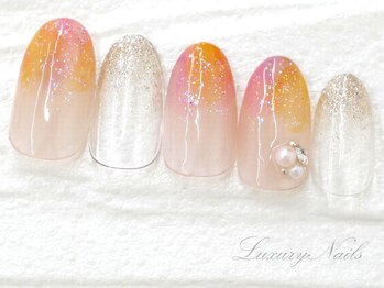 ラグジュアリーネイルズ カワグチ(Luxury Nails Kawaguchi)/カラフルグラデーション*