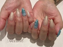 アクイユ 銀座店(ACCUEIL)/フラワーネイル