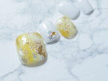 アバネイル アクア 千種店(AVANAIL AQUA)/【ニュアンスフットネイル】