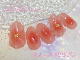 大好きcheek nailコース